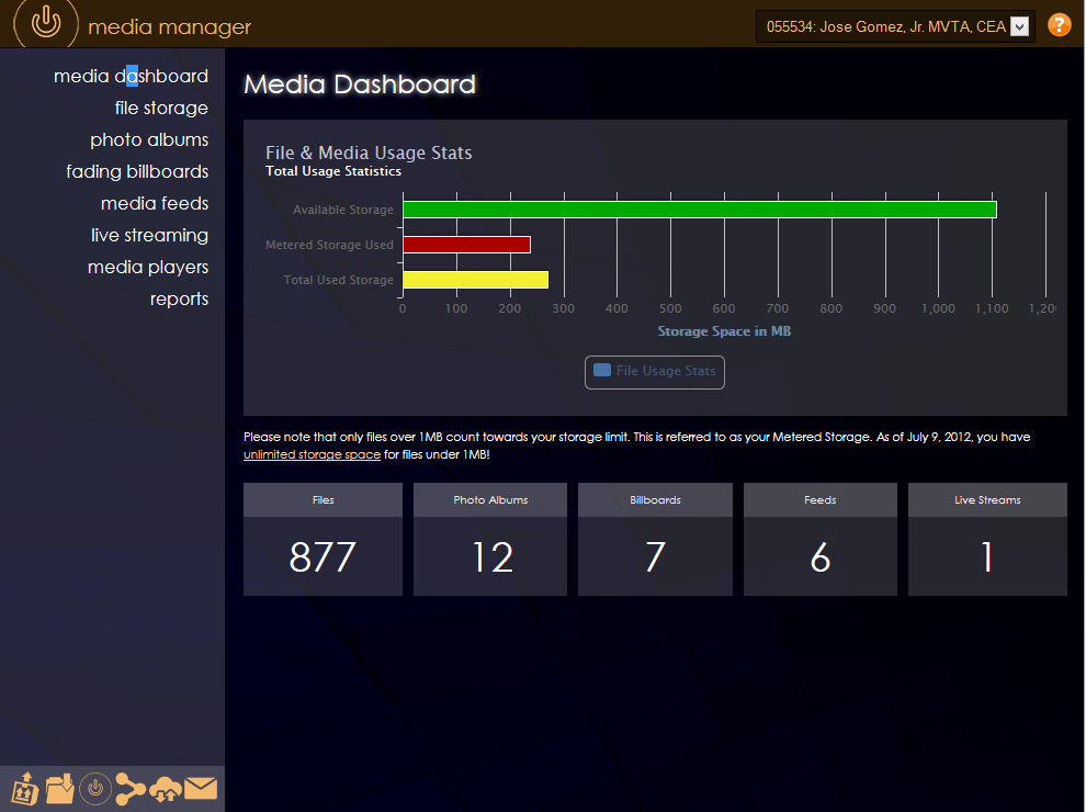 Tampa CMS Media Manager